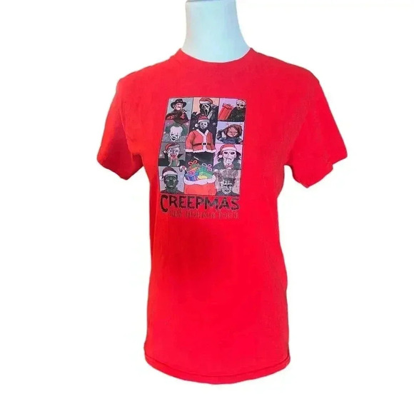 Creepmas tshirt horror Christmas unisex size small - Picture 2 of 6